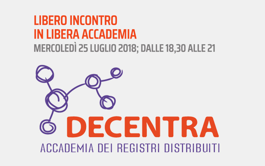 Primo incontro Aperitivo Decentra
